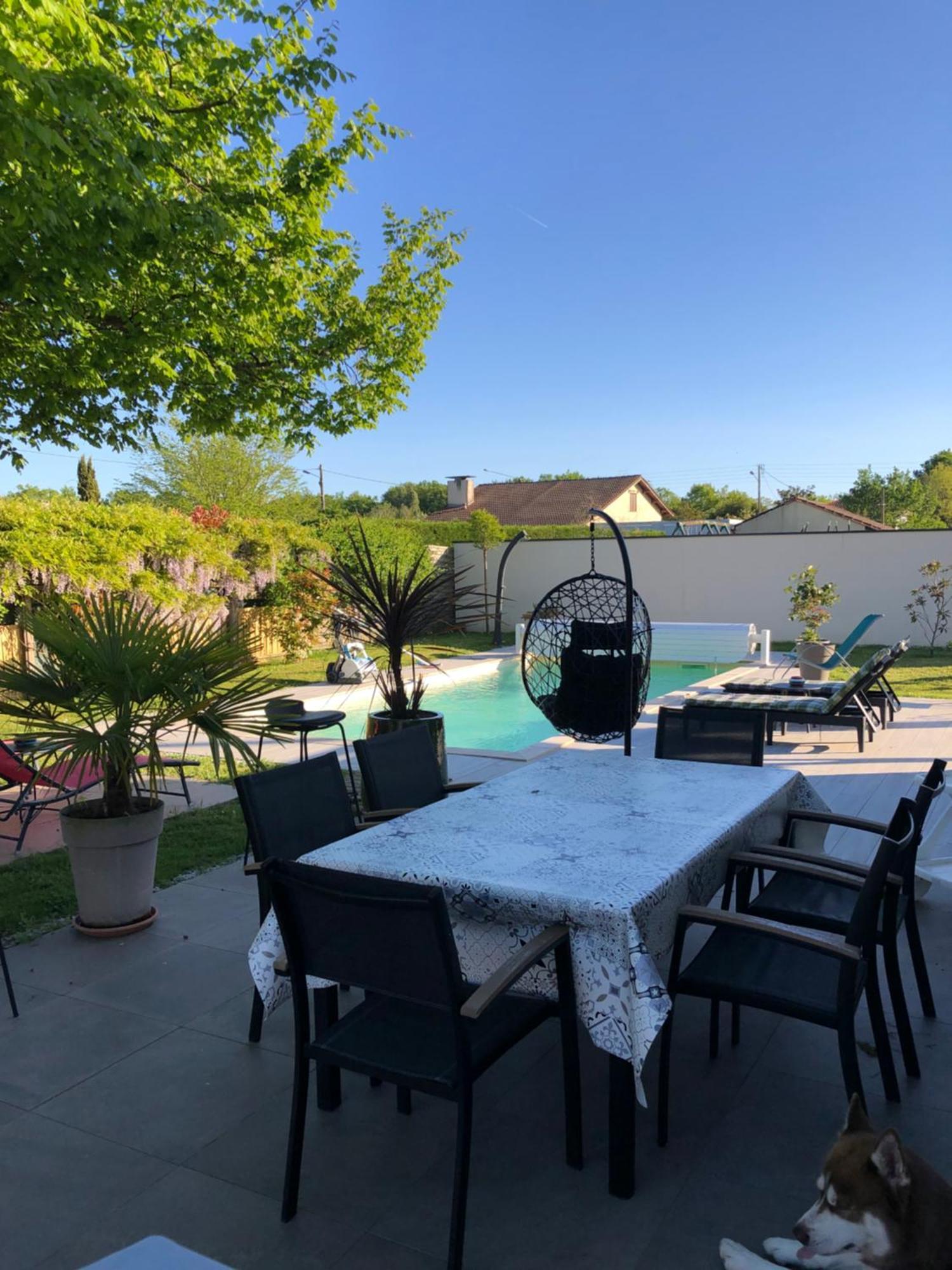 Saint-Sulpice-et-Cameyrac La Pepiniere Bed & Breakfast エクステリア 写真